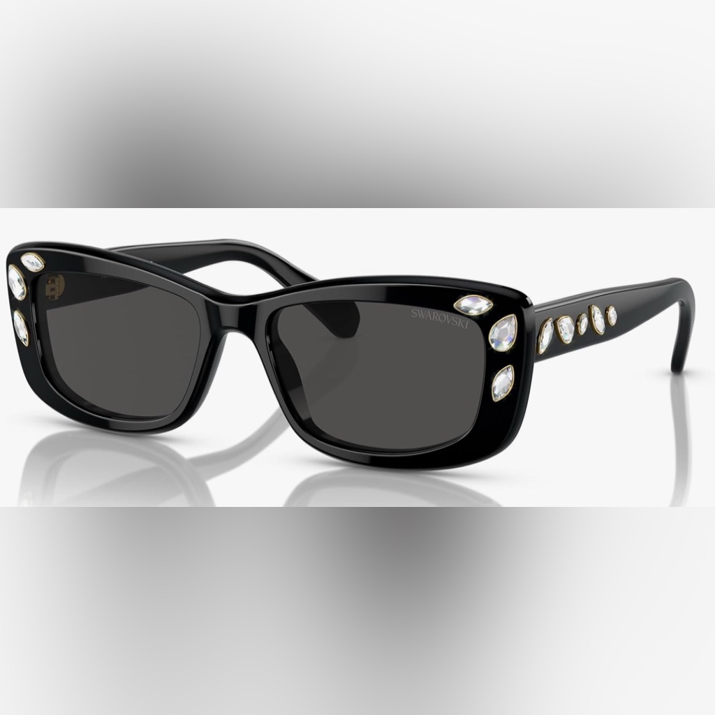Swarovski Black Women’s Sunglasses